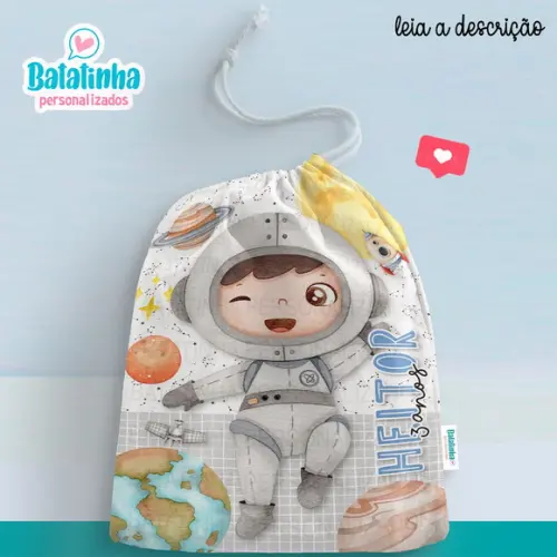 Sacolinha / Saquinho Surpresa - Astronauta