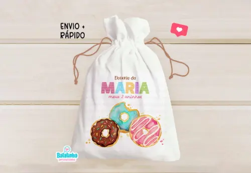 Saquinho Personalizado Confeitaria / Doceria