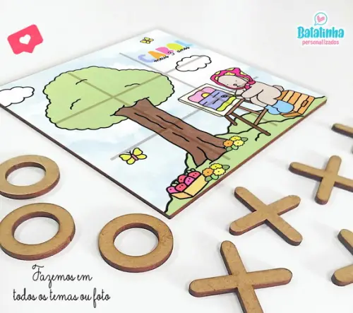 20 Jogo da Velha Bobbie Goods