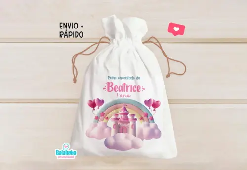 Saquinho Personalizado Reino Encantado