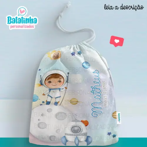 Sacolinha / Saquinho Surpresa - Astronauta