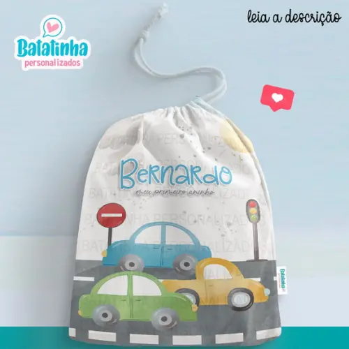 Sacolinha / Saquinho Surpresa - Meios de Transporte