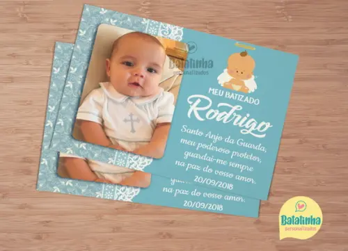 Imã de Geladeira Batizado