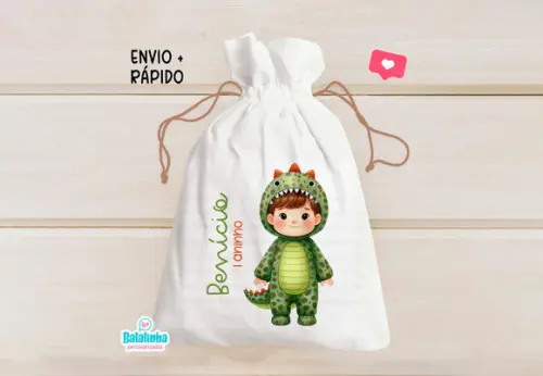 Saquinho Dinossauro