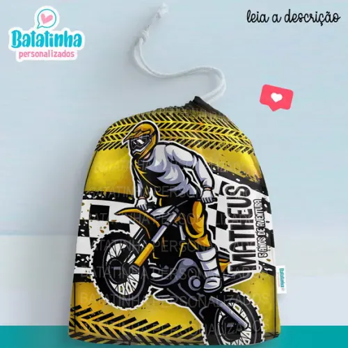Sacolinha / Saquinho Surpresa - Moto