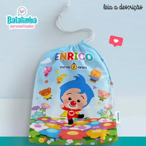 Sacolinha / Saquinho Surpresa - Plim Plim