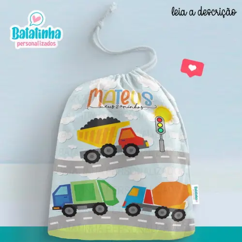Sacolinha / Saquinho Surpresa - Caminhão