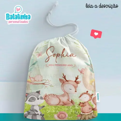 Saquinho Lembrancinha Bosque
