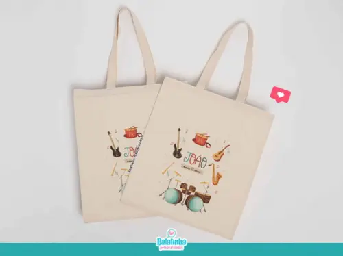 Sacola Ecobag Instrumentos Musicais