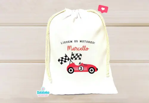 Saquinho Personalizado Corrida 15x20cm