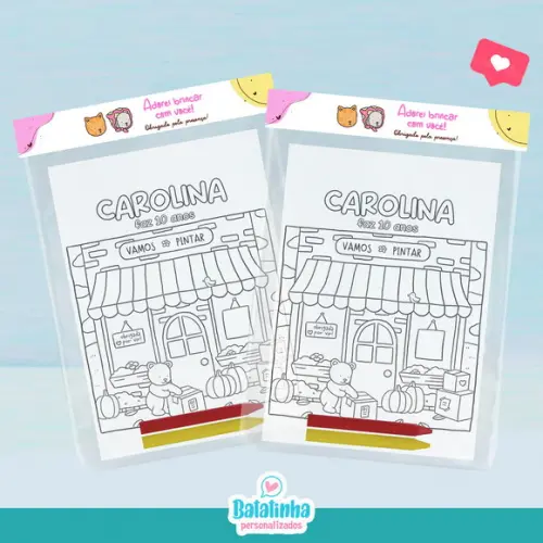 Kit Colorir Bobbie Goods