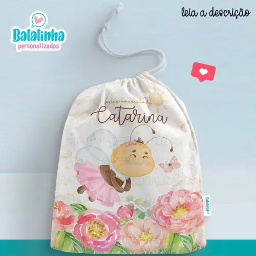 Sacolinha / Saquinho Surpresa - Abelha
