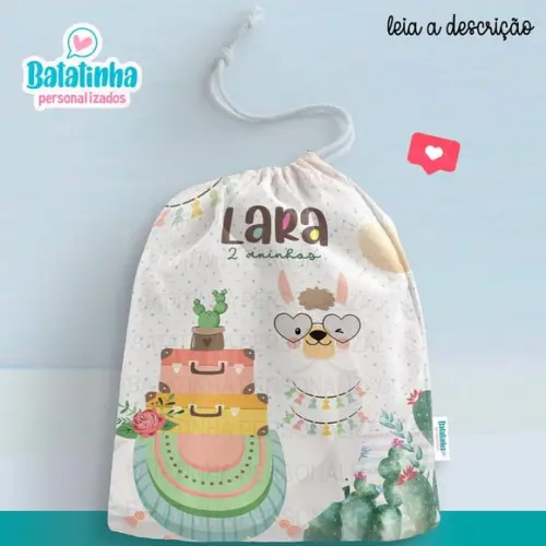 Sacolinha / Saquinho Surpresa - Lhama