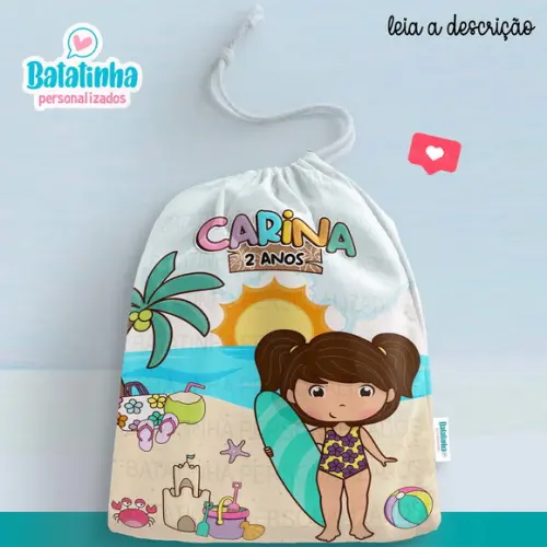 Sacolinha / Saquinho Surpresa - Praia / Pool Party