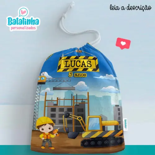 Saquinho - Construção / Construtor