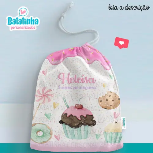 Saquinho Lembrancinha Doceria / Confeitaria