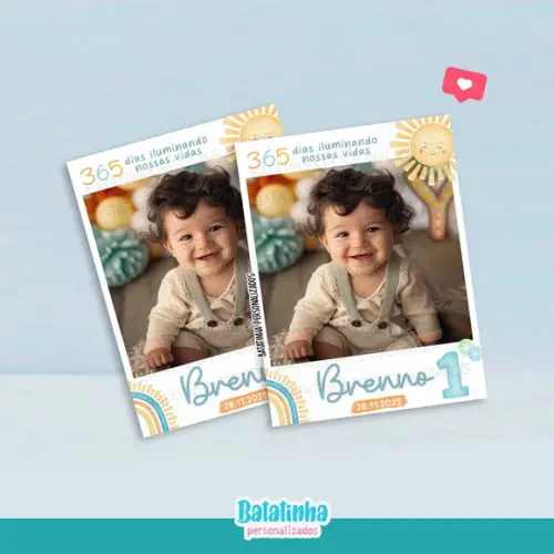 Imã de Geladeira Lembrancinha 365 Sorrisos