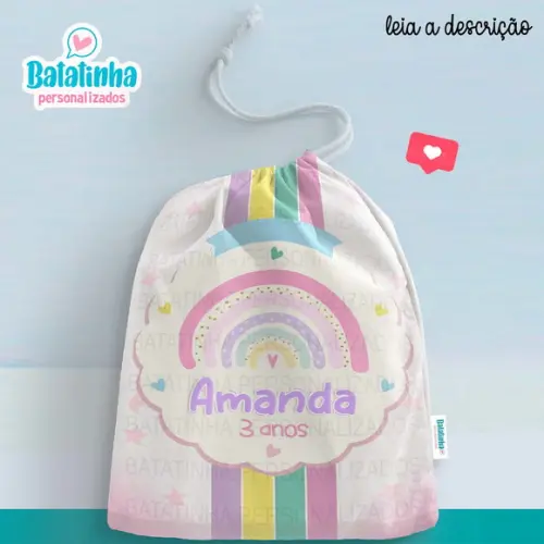 Sacolinha / Saquinho Surpresa - Arco Íris