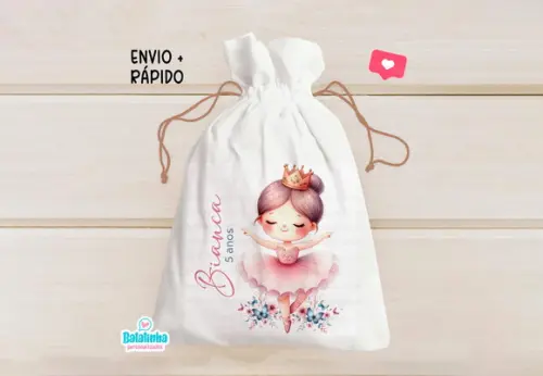 Saquinho Personalizado Bailarina