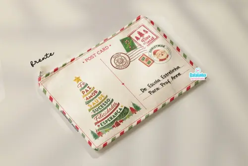 Necessaire Lembrancinha Natal