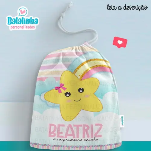 Sacolinha / Saquinho Surpresa - Estrelinha