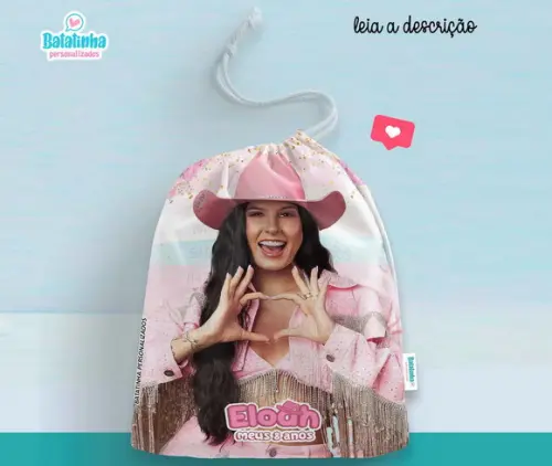 Saquinho Lembrancinha Boiadeira Ana Castela