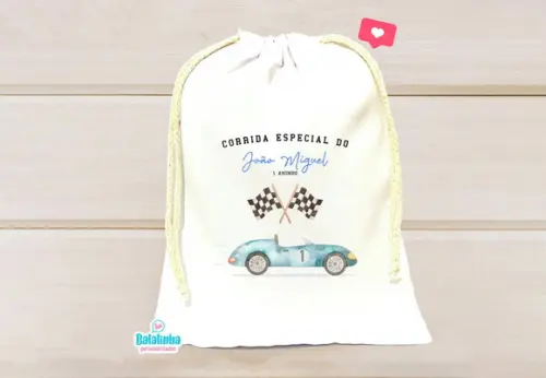 Saquinho Personalizado Corrida 15x20cm
