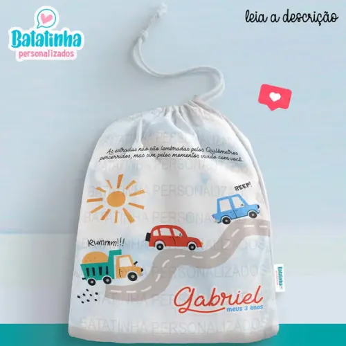 Sacolinha / Saquinho Surpresa - Meios de Transporte