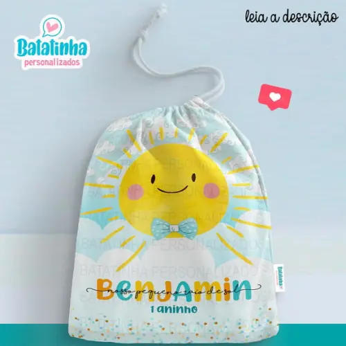 Sacolinha / Saquinho Surpresa - Raio de Sol