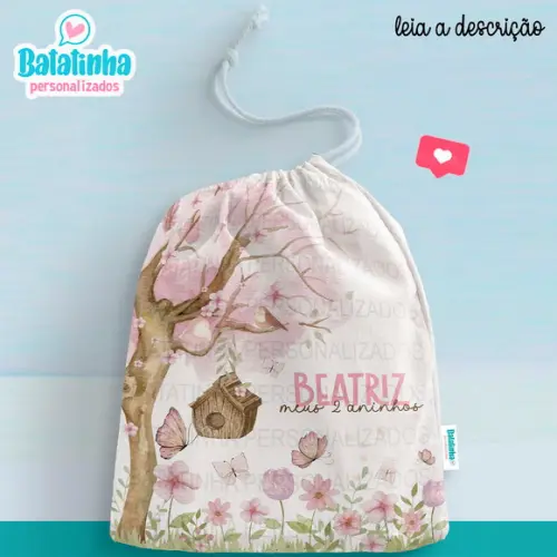 Sacolinha / Saquinho Surpresa - Jardim