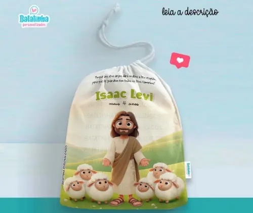 Saquinho Lembrancinha Jesus