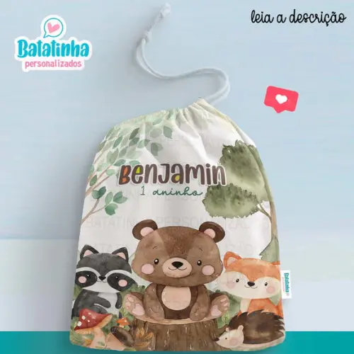 Sacolinha / Saquinho Surpresa - Bosque