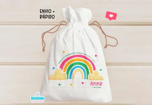 Saquinho Arco Íris