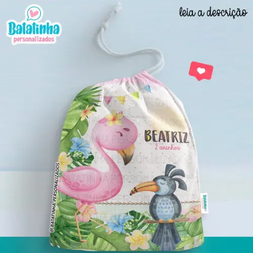 Sacolinha / Saquinho Surpresa - Tropical