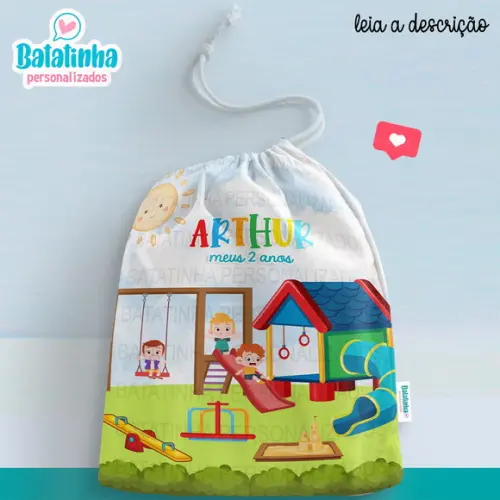 Sacolinha / Saquinho Surpresa - Parquinho