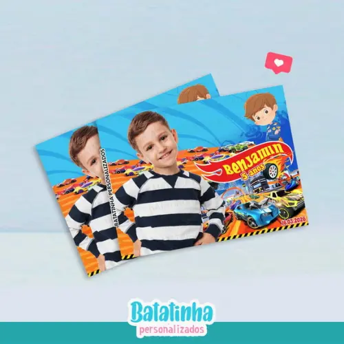 Imã de Geladeira Hot Wheels