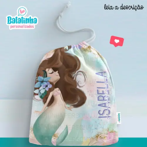 Sacolinha / Saquinho Surpresa - Sereia
