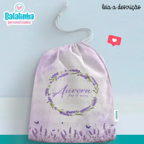 Saquinho Lembrancinha Lavanda