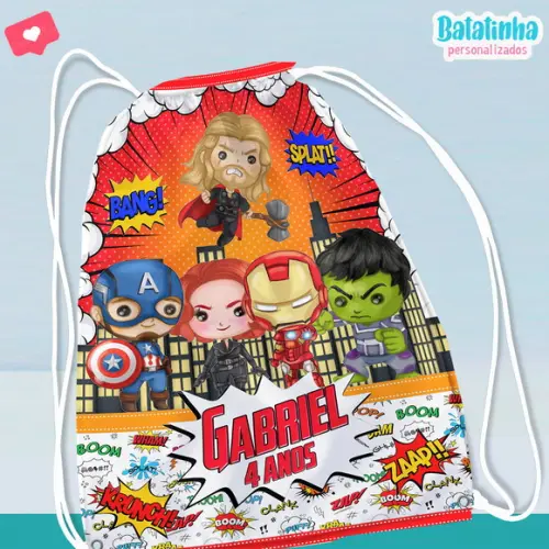 Mochila Saco - .herois