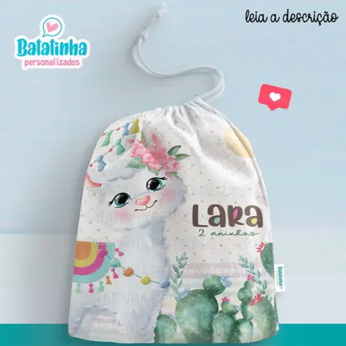 Sacolinha / Saquinho Surpresa - Lhama