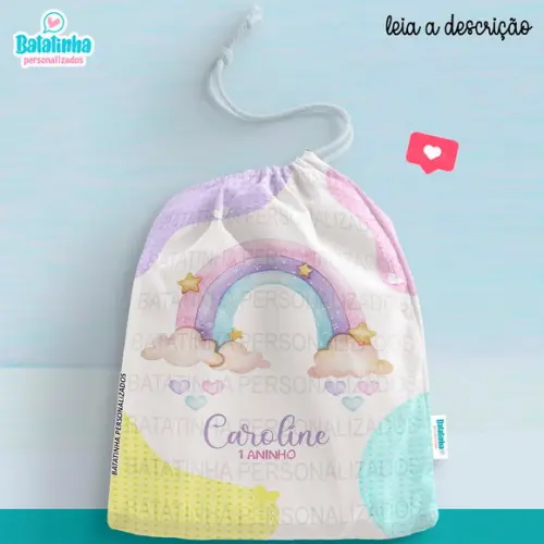 Sacolinha / Saquinho Surpresa - Chuva de Amor