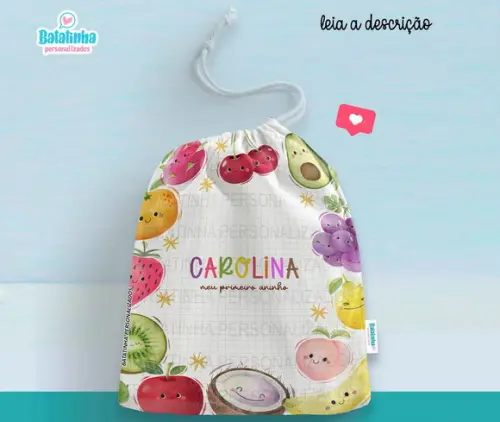 Saquinho Personalizado Frutinha