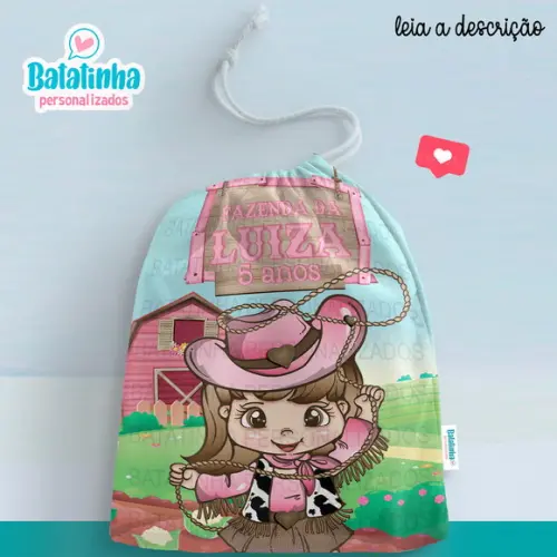 Sacolinha / Saquinho Surpresa - Fazendinha