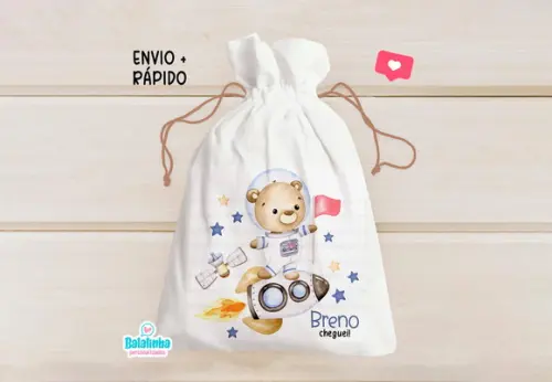 Saquinho Astronauta