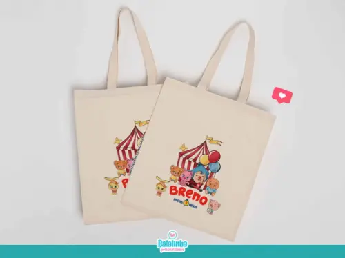 Sacola Ecobag Plimplim - Palhaço Heroi