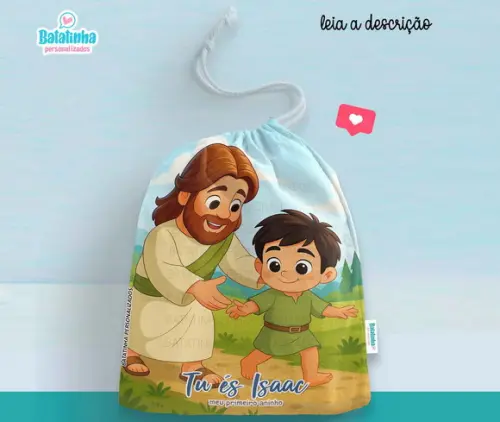 Saquinho Lembrancinha Jesus