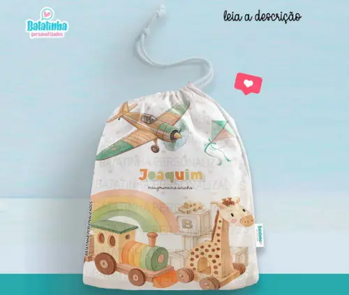 Saquinho Lembrancinha Brinquedos