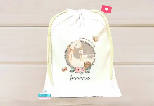 Saquinho Personalizado Pato 15x20cm