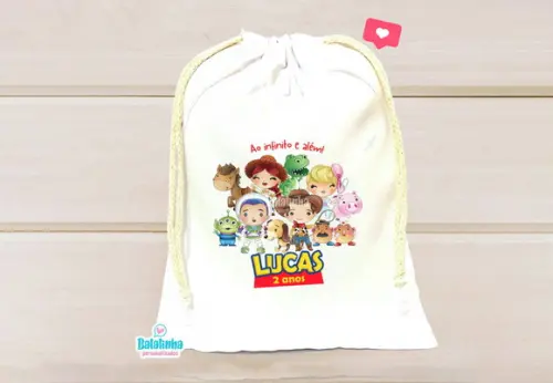 Saquinho Personalizado Story 15x20cm