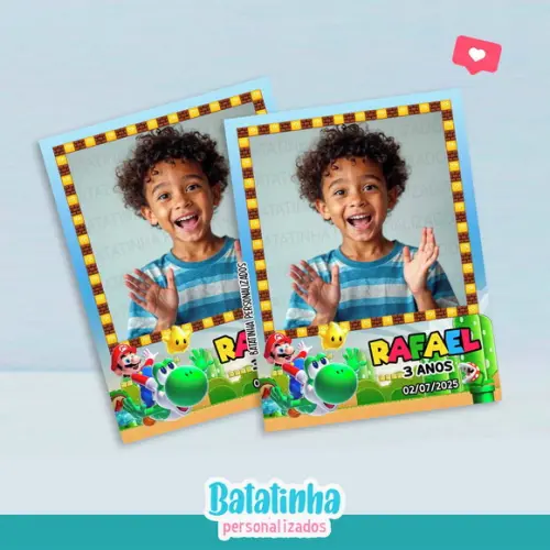 Imã de Geladeira - Mario
